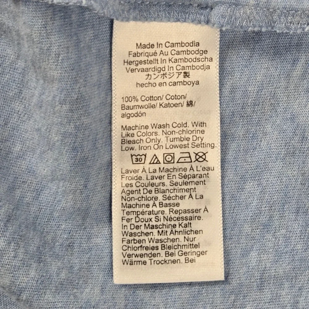 J. Crew Mens Sueded Cotton Jersey Polo Shirt Light Blue Slim Fit BW393 Size M